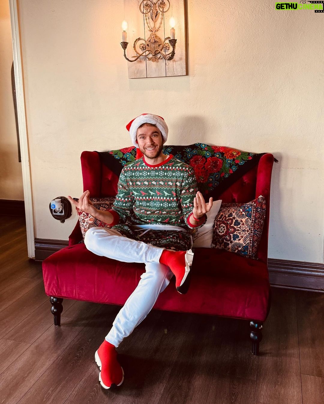 Zedd Instagram - the photo dump canister has filled up. happy holidays 🎊♥️