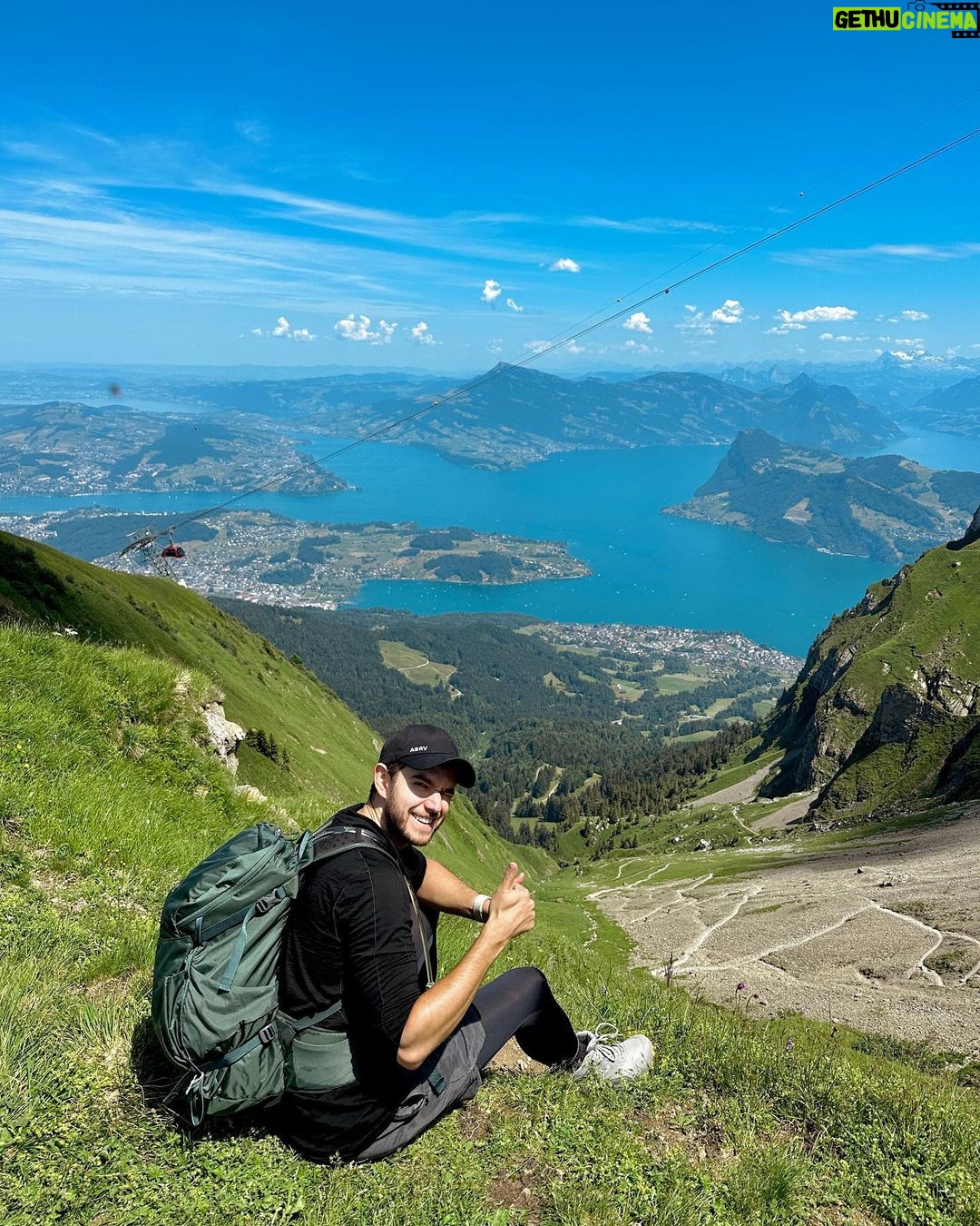 Zedd Instagram - been hiking mountains, burning calories & living life… Switzerland