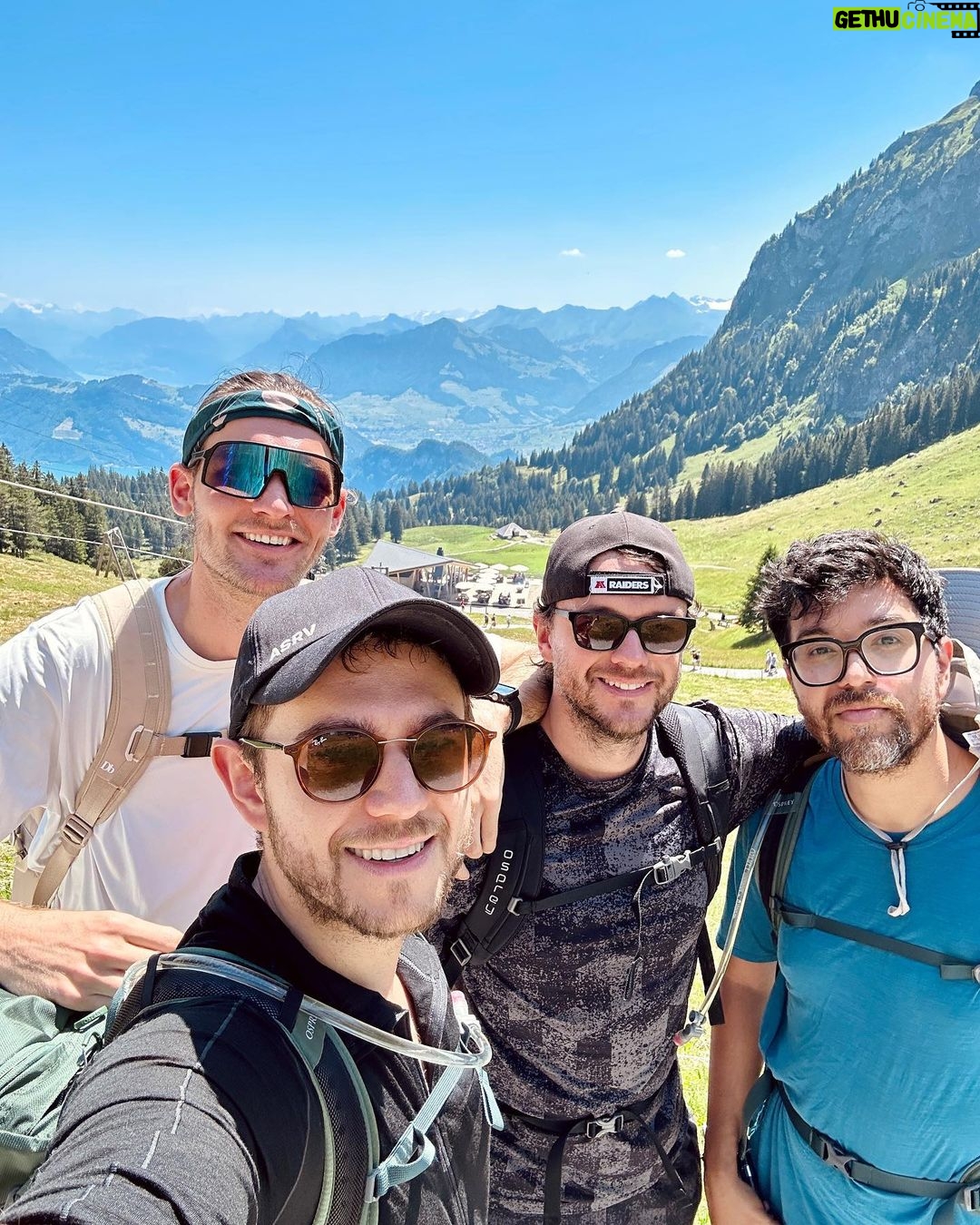 Zedd Instagram - been hiking mountains, burning calories & living life… Switzerland
