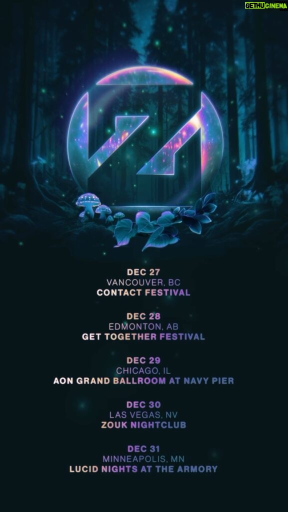 Zedd Instagram - NYE countdown plans locked 🕛🍾 **Bio link w/ ticket details for each show 🎨: @roseannnaaa
