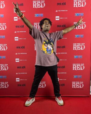 Zeno Robinson Instagram - AX 2022 BAYBEEEEEEEE.

It was my first time as a guest and it was a MOVIEEEEEEEEE. 

#boxlunchaxparty went CRAZY, @boxlunchgifts  thank you for having me and taking care of me. 

@toei_animation thank you for everything!! @steveaoki was amazing 🙏🏾 
@sonicboomb0x thank you thank you for the amazing event y’all threw too!! 

And I loved meeting every single one of y’all who came to see me. 🙏🏾❤️