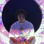 Zeno Robinson Instagram - ((eye on the universe)) 📸: @_larxene Meow Wolf Las Vegas