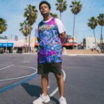 Zeno Robinson Instagram - @shopatsuko jerseys are live!!! 📸: @phillipszeto 👧🏿: @kiiingkrystal #atsuko #anime #animewear #animebrand #clothingbrand #streetwear #dragonball #dragonballz #yuyuhakusho #hunterxhunter #blackclover #cowboybebop #evangelion #myheroacademia