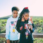 Zeno Robinson Instagram - 3/26 Dragonball GT x @shopatsuko BLESS 🙏🏾🙏🏾🙏🏾 📸: @phillipszeto 👧🏿❤️: @kiiingkrystal . . . . #anime #dragonball #dragonballsuper #dragonballz #dragonballgt #atsuko #clothingbrand #clothingbrand #animeclothing #lifestyle