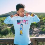 Zeno Robinson Instagram - 3/26 Dragonball GT x @shopatsuko BLESS 🙏🏾🙏🏾🙏🏾 📸: @phillipszeto 👧🏿❤️: @kiiingkrystal . . . . #anime #dragonball #dragonballsuper #dragonballz #dragonballgt #atsuko #clothingbrand #clothingbrand #animeclothing #lifestyle