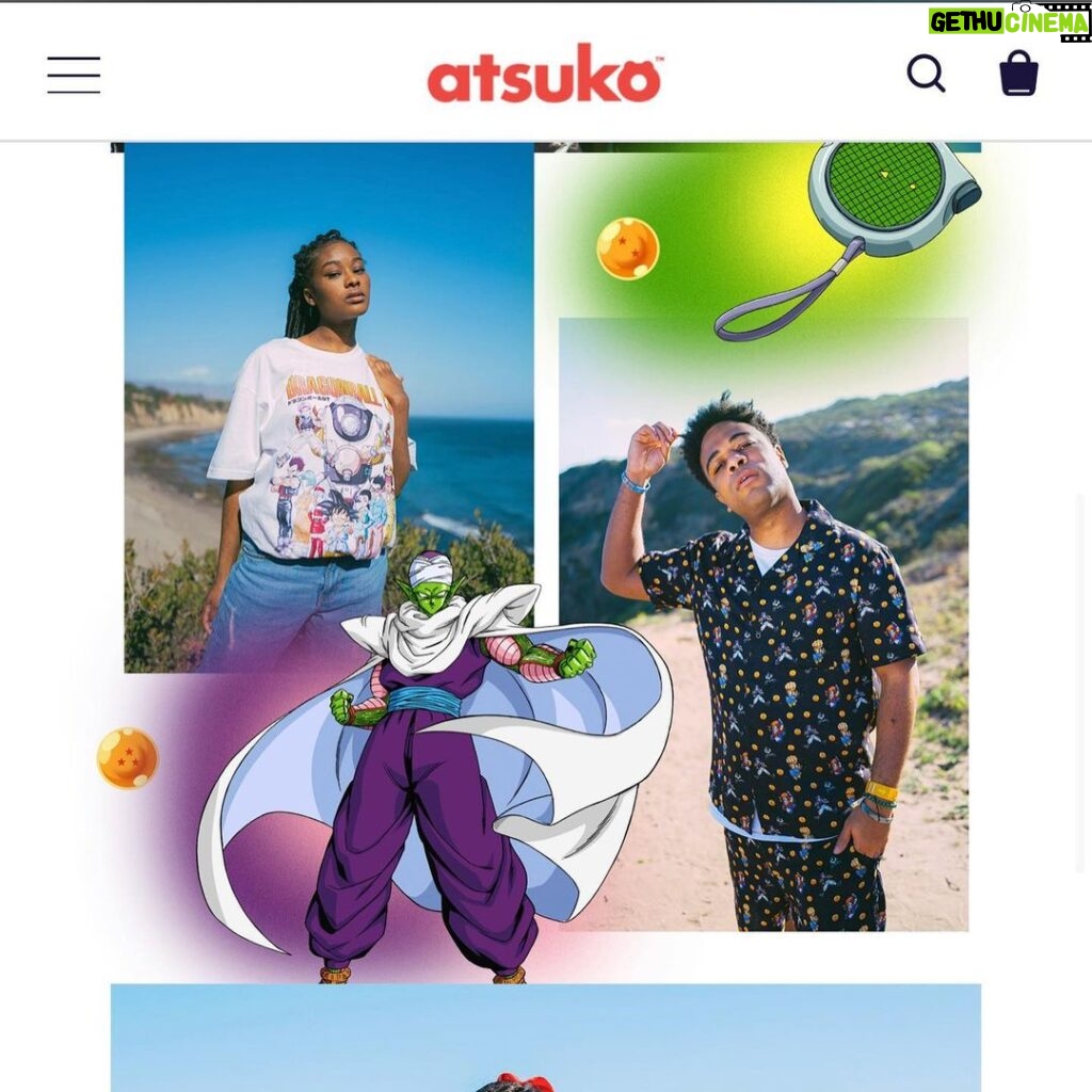 Zeno Robinson Instagram - AYOOOOO my friends and I did a shoot for @shopatsuko for their Dragonball GT collection!!! @phillipszeto planned and arranged and scouted and worked tirelessly on this and it came out magically brother. You should be proud of yourself for this milestone ❤️ @kiiingkrystal ATE ME TF UP. Krystal Supremacyyyy ❤️❤️🙏🏾 And shout out to @captainwonders for coming in CLUTCH with BTS 🙏🏾🙏🏾 I love you ally dearly and this was incredibly fun to do and an unforgettable experience and I’ll treasure it forever and and AHHHHHH YO THANK YOU ATSUKO 🙌🏾🙌🏾 #atsuko #clothingbrand #streetwear #anime #animestyle #animeclothing #lifestyle #brand