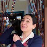 Zeynep Kankonde Instagram - Kara kızları çok severim🍀 By: @eraykaman