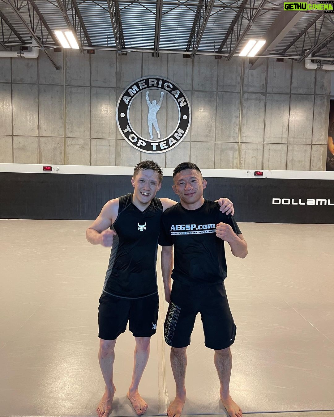 Zhalgas Zhumagulov Instagram - Sparring Day 👊🏻 @bukaboxing @bukaboxing_kz @arlan.mma.pro @erkinkush_mma American Top Team