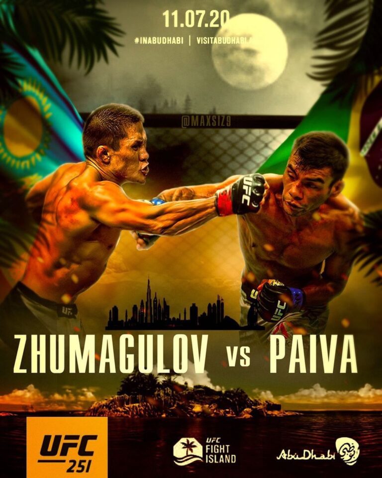 Zhalgas Zhumagulov Instagram - Жду этого боя, как никогда! #UFCFIGHTISLAND