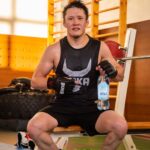 Zhalgas Zhumagulov Instagram - Вода - это источник жизни, и в моём случае источник правильной и здоровой тренировки 🦾 @asu_water #достигайвершинсasu