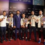 Zhalgas Zhumagulov Instagram - Ал Қазақ елі ,құттықтаймын! Барлық бокс қауымы чемпиондық ұтыс құтты болсын ! Елімізде спортқа үлес қосып, қолдаған Кенес Хамитұлы сізге үлкен рахмет.