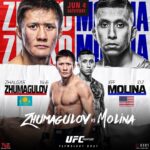Zhalgas Zhumagulov Instagram - Известна дата моего предстоящего поединка. 4 июня против Jeff Molina. #ufc