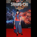 Zhang Meng'er Instagram - I always have fun with my Shang-Chi family! Thanks @awkwafina for moderating our crazy Q&A Please brother stop dancing in all your entrances @simuliu Thank you for the sweet words @destindaniel Thank you @goldhouseco for having us! See you all Sept 3rd for the opening of our incredible film, Shang-chi and The Legend of the Ten Rings #shangchi My fierce GLAM team Style @kevinmichaelericson Hair @jennychohair Makeup @rachelgoodwinmakeup @gettyimages