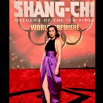 Zhang Meng’er Instagram – Hello, I am the new kid on the block! 

I was just a theatre girl who sent in a self-tape for a feature film not knowing it was a Marvel movie… I wanna thank @sarahfinncasting for believing in me. And of course @destindaniel who saw Xialing in me, and trusted in me without a doubt, you’re the soul of this film. I’m so grateful for @cnewirth for taking such good care of me on my first featured film. And Jonathan Schwartz for always supporting me. 

I’m such a lucky girl, the cast of Shang-Chi are like a real family to me. We’ve laughed, we’ve cried, and endlessly roasted each other. I cannot wait for everyone to see this incredible film that we poured all our hearts, punches, and kicks into making.

#shangchi 
Team Amazing:
Publicist @charlene 
Style @kevinmichaelericson 
Hair @renatocampora 
Makeup @rachelgoodwinmakeup 
Nail @nailsbyshige 

📸 @gettyimages 
  @yung_and_the_dangerous 
  @cnewirth 
  @martialclubofficial