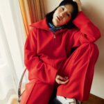 Zhang Meng’er Instagram – I’m your vogue darling for August~
Thanks @britishvogue ! This is my first magazine experience! We had so much fun, and the remote shoot was really cool!
photographers @charlottehadden @yung_and_the_dangerous 
article @soeykim 
stylist @rebeccapurshouse 
hair&makeup  me 🤣