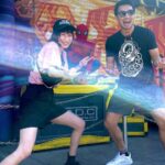 Zhang Meng'er Instagram - We kids! #disneyland #marvel
