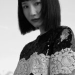 Zhang Meng'er Instagram - Thanks to my AMAZING team ~ Styling by @kevinmichaelericson Hair by @renatocampora Makeup by @karayoshimotobua And the cute dress by @giambattistavalliparis