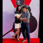 Zhang Meng'er Instagram - We had so much fun at the Black Widow Fan Screening last night! We bumped into the Marvel god Kevin Feige , and the movie was such a fun ride! July 9th! Go see it in theaters!! #blackwidow #marvel