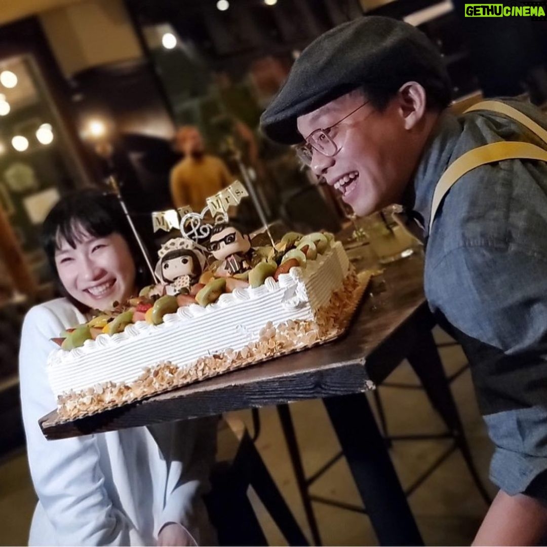 Zhang Meng'er Instagram - We want to say a BIG THANK YOU to everyone for arranging post wedding events for us ♥️ “Shang-Chi” is such a group full of love and care! After more than a year together, we’ve already become a family! Thank you @cnewirth and Jonathan held a celebration party for us; @simuliu the best bro bro ever, arranged a Disneyland surprise; @awkwafina the coolest girl in the world, hosted a reception for us; @casi.moss, you’re an angle! Thanks amazing @joycretton and @jamaicanwardrobelady and @amimelodyt @irenelanekent for decorating the entire venue with gorgeous flowers; Sweetest @allanawilliams prepared such a cool cake; @destindaniel made a touching speech; @wongrel sang a beautiful song; @la.pua.mama made the most gorgeous flower crown; @_pwnisher_ took all the beautiful photos; and everyone who showed up to share the joy with us! We feel so lucky and so special! The moments with you are precious memories forever! ♥️Thank you♥️ Los Angeles, California