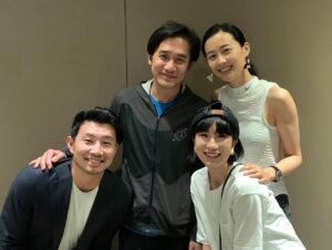 Meng'er Zhang Instagram - This is us shouting “go watch Shang-Chi on Disney+ today!”
@shangchi @marvelstudios