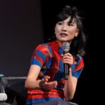 Zhang Meng'er Instagram - I always have fun with my Shang-Chi family! Thanks @awkwafina for moderating our crazy Q&A Please brother stop dancing in all your entrances @simuliu Thank you for the sweet words @destindaniel Thank you @goldhouseco for having us! See you all Sept 3rd for the opening of our incredible film, Shang-chi and The Legend of the Ten Rings #shangchi My fierce GLAM team Style @kevinmichaelericson Hair @jennychohair Makeup @rachelgoodwinmakeup @gettyimages