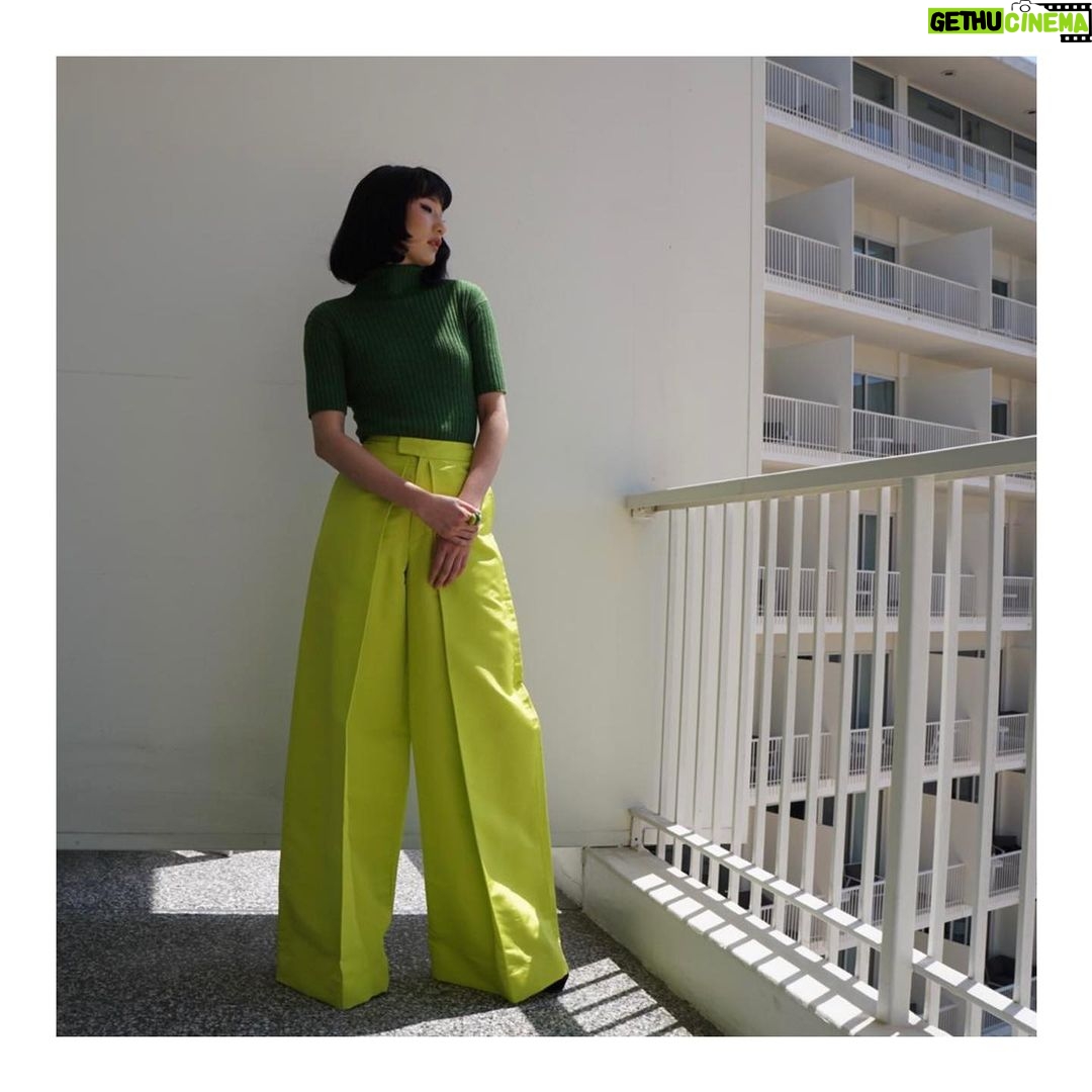 Zhang Meng'er Instagram - My variant in the 60’s! Swipe to the end to see my expression when my interviewer brings out his Xialing action figure at the same time as me! GLAM RANGERS! Style @kevinmichaelericson Hair and photo @renatocampora Makeup @rachelgoodwinmakeup