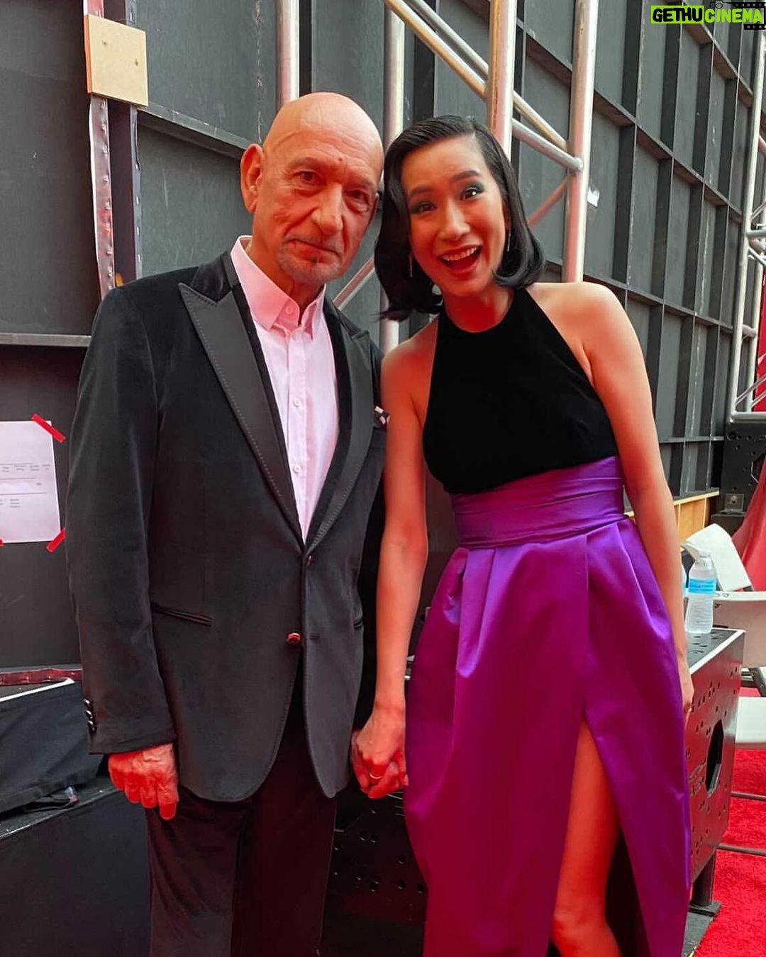 Meng'er Zhang - 21.5K Likes - Hello, I am the new kid on the block!
I was just a theatre girl who sent in a self-tape for a feature film not knowing it was a Marvel movie… I wanna thank @sarahfinncasting for believing in me. And of course @destindaniel who saw Xialing in me, and trusted in me without a doubt, you’re the soul of this film. I’m so grateful for @cnewirth for taking such good care of me on my first featured film. And Jonathan Schwartz for always supporting me.
I’m such a lucky girl, the cast of Shang-Chi are like a real family to me. We’ve laughed, we’ve cried, and endlessly roasted each other. I cannot wait for everyone to see this incredible film that we poured all our hearts, punches, and kicks into making.
#shangchi
Team Amazing:
Publicist @charlene
Style @kevinmichaelericson
Hair @renatocampora
Makeup @rachelgoodwinmakeup
Nail @nailsbyshige
📸 @gettyimages
@yung_and_the_dangerous
@cnewirth
@martialclubofficial