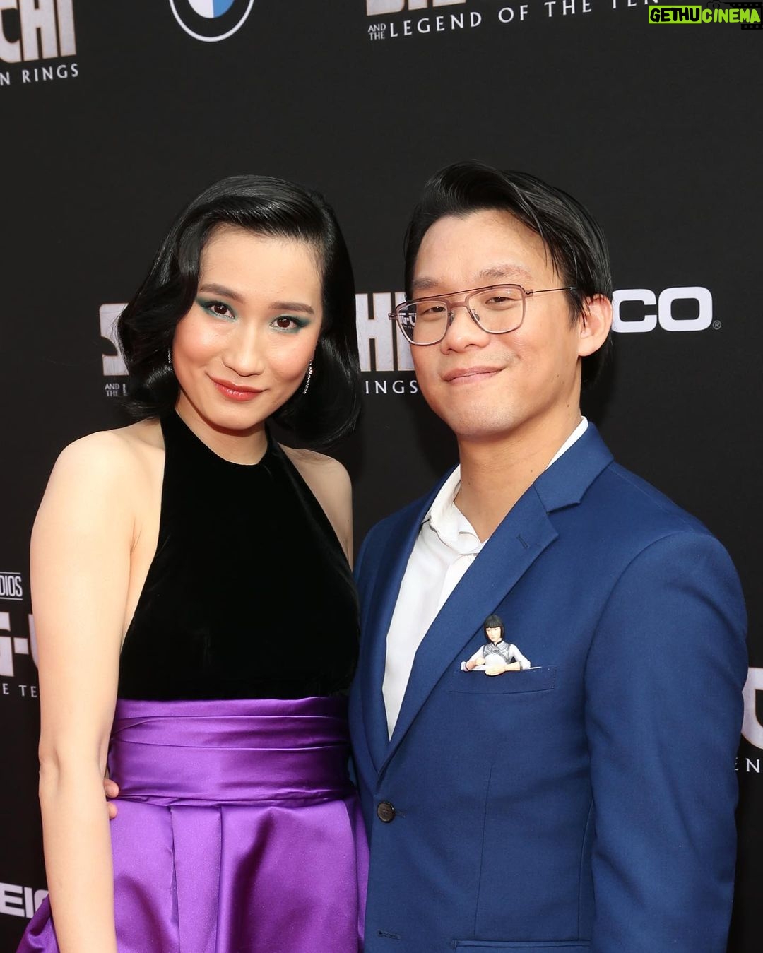 Meng'er Zhang - 21.5K Likes - Hello, I am the new kid on the block!
I was just a theatre girl who sent in a self-tape for a feature film not knowing it was a Marvel movie… I wanna thank @sarahfinncasting for believing in me. And of course @destindaniel who saw Xialing in me, and trusted in me without a doubt, you’re the soul of this film. I’m so grateful for @cnewirth for taking such good care of me on my first featured film. And Jonathan Schwartz for always supporting me.
I’m such a lucky girl, the cast of Shang-Chi are like a real family to me. We’ve laughed, we’ve cried, and endlessly roasted each other. I cannot wait for everyone to see this incredible film that we poured all our hearts, punches, and kicks into making.
#shangchi
Team Amazing:
Publicist @charlene
Style @kevinmichaelericson
Hair @renatocampora
Makeup @rachelgoodwinmakeup
Nail @nailsbyshige
📸 @gettyimages
@yung_and_the_dangerous
@cnewirth
@martialclubofficial