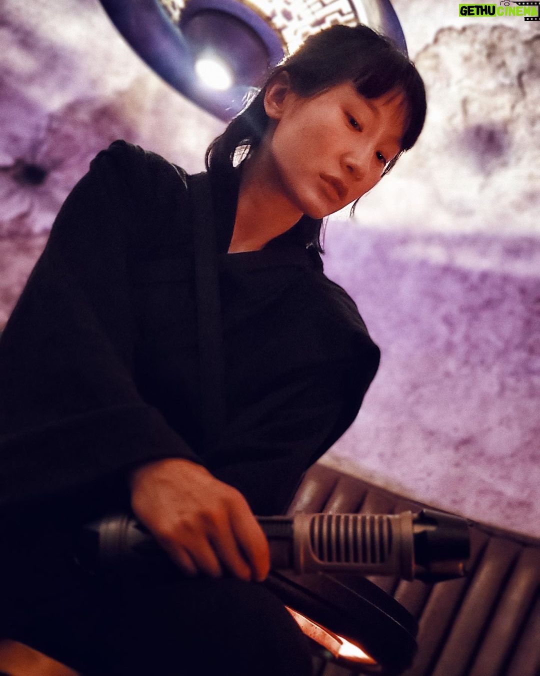 Zhang Meng'er Instagram - Is it too greedy to want to be in the Marvel Cinematic Universe AND the Star Wars Universe? What do you think? @lucasfilm ๐ธ @rivenx3i & @yung_and_the_dangerous #starwars #disneyland #sith #sithcosplay #jedi #darkside