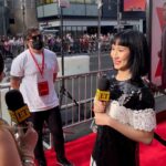 Zhang Meng'er Instagram - We had so much fun at the Black Widow Fan Screening last night! We bumped into the Marvel god Kevin Feige , and the movie was such a fun ride! July 9th! Go see it in theaters!! #blackwidow #marvel