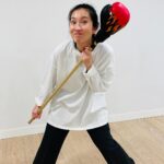 Zhang Meng'er Instagram - New training method 🤪
