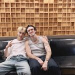 Zhang Yixing Instagram - So incredible working with you. @lauvsongs