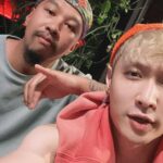 Zhang Yixing Instagram - Good session with you guys❤️ @illmindproducer @iamdonmills