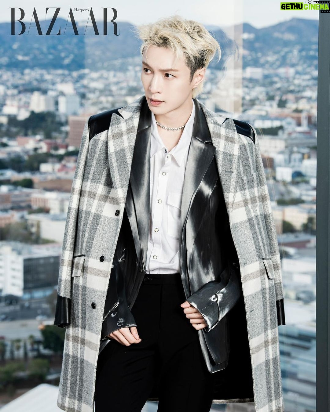 Zhang Yixing Instagram - Thank you @bazaarvietnam for having me on the April cover^^