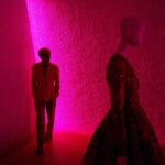 Zhang Yixing Instagram - It was an amazing night to see the Valentino Pink PP collection! I miss u @pppiccioli