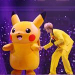 Zhang Yixing Instagram - Hanging with my friends ⚡️ who was your favorite Pokémon character growing up?