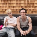 Zhang Yixing Instagram - So incredible working with you. @lauvsongs