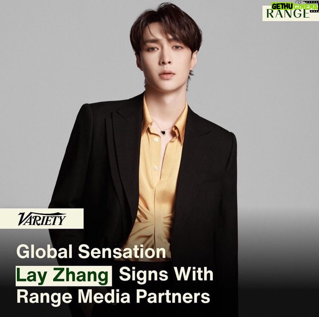 Zhang Yixing Instagram - Thank you @RangeMp and Thank you @Variety. I’m very excited for this new journey.