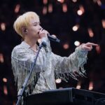 Zhang Yixing Instagram - The atmosphere in Chengdu was amazing 💫 Thanks to all my fans for creating an unbelievable night! 🔥🎶