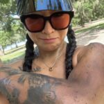 Zhao Xia Instagram – I rode 26 miles today, but I fell. Fortunately, I fell into the soft soil and took a cold shower in the dog park. What a fun day. I hope you had a fun Saturday. 😜😂 #funday #bicycle #happyweekend