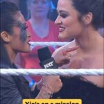 Zhao Xia Instagram - Looks like @xialiwwe still wants her title match... and she will take out ANYONE that stands in her way 😳 #WWENXT