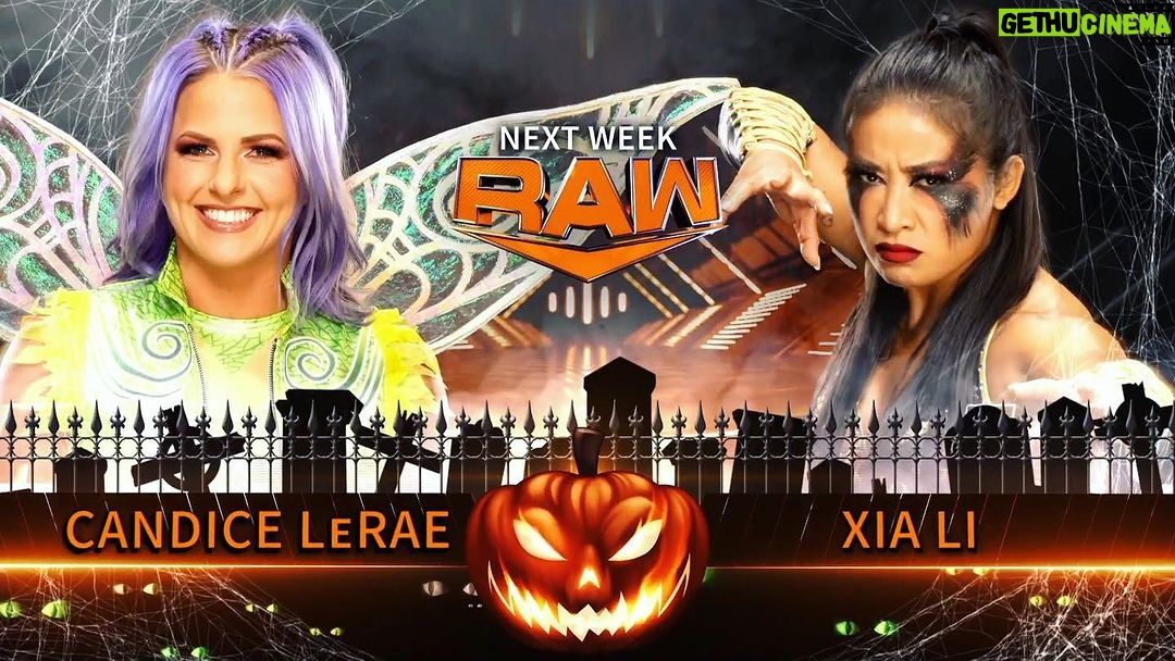 Zhao Xia Instagram - I can’t wait next week.😈 #wwe #raw