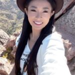 Zhao Xia Instagram - ☺️Love this so much,It takes my breath away.🤗💗⛰️💗 . . . . . . #holiday #hiking #mountains #view #exercise #happiness #goodday #climbing #explore