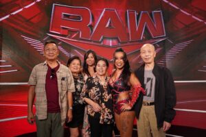 Zhao Xia Instagram - What a great night at Ontario , I m so glad I performed in front of my parents for the first time in the US, thank you #ontario thank you #wweuniverse 🫶🏼🫶🏼🫶🏼