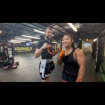 Zhao Xia Instagram - Good training at @thejunglemma , thank you coach @abrooks6782 🥊. #kickboxing #muaythai #mma #trainhard #motivation