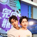 Zhen Hao Li Instagram - 這天錄影好開心 @0809ww 默契其實不錯😍 @vito_hsia 超會主持🤩 #AboutYouth #完全娛樂 #meee #together #ootdshare #universitylife