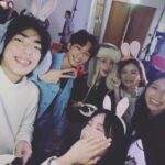 Zhen Hao Li Instagram - I procrastinate sometimes but…my gratitude and love towards ya’ll is never late. 我愛大家 未來就請多指教了！也一起加油🔥 （大家拍第一張的時候我失蹤了 所以⋯⋯🤔） #family #newyear2023 #meee #universitylife #winteroutfit #ootdshare Taipei