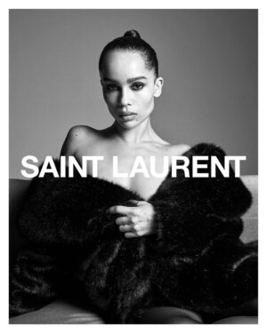 Zoë Kravitz Instagram - YSL FALL’ 22