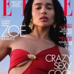 Zoë Kravitz Instagram - thank you @elleusa 😻