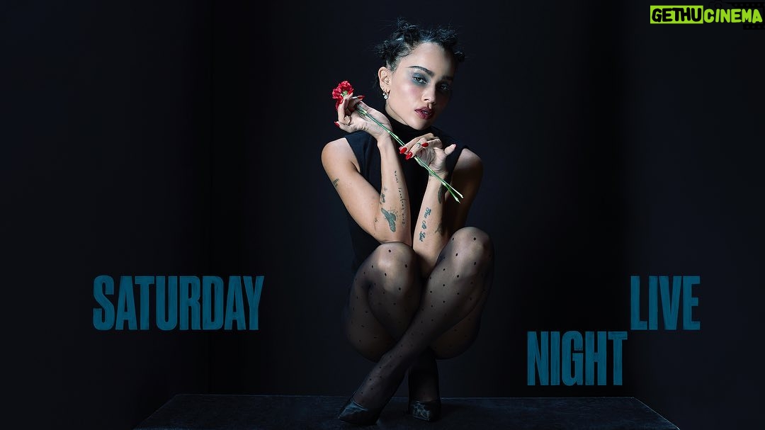 Zoë Kravitz - 804.6K Likes - wow. thank you @nbcsnl what a ride. 😇